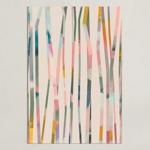 This is a rose art with standard by Lindsay Megahed called painted forest 1