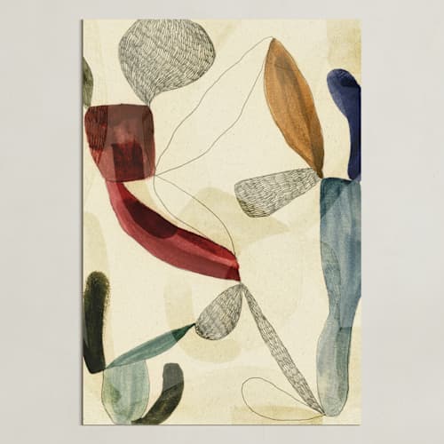 This is a paper art with standard by Sumak Studio called doodle 1