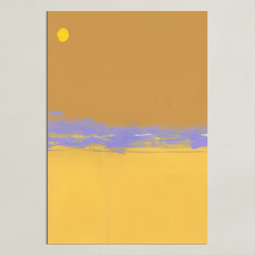 This is a terra art with standard by Marta Crea called sunset