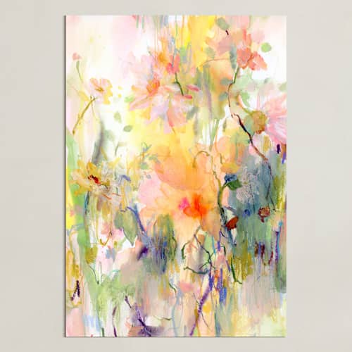 This is a autumn gold art with standard by Sonal Nathwani called fanfare 2