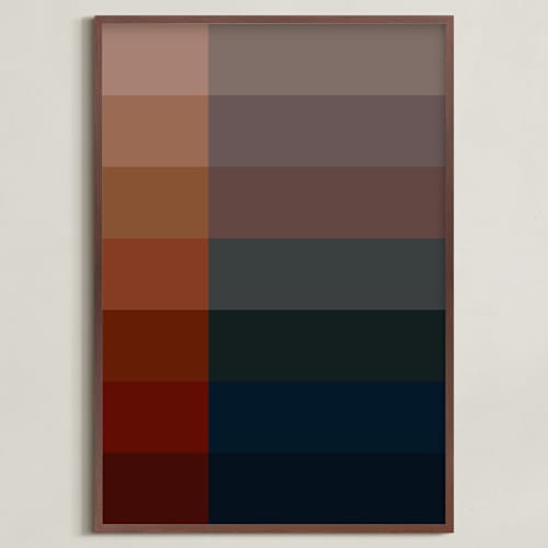 This is a ember art with standard by Beth Vassalo called tonal geometry
