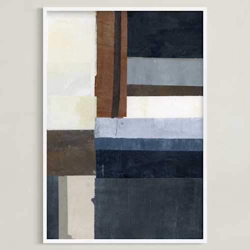 This is a marine art with standard by Sara Hicks Malone called maverick