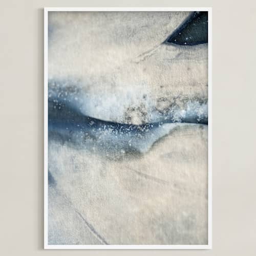 This is a celestial art with standard by Courtney Crane called what lies beneath i
