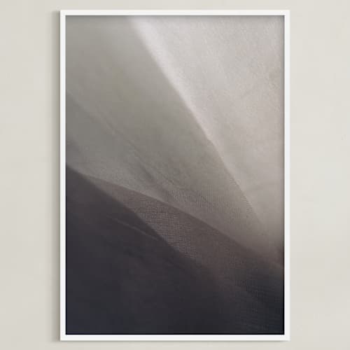 This is a grey violet art with standard by David Michuki called deep shadow i