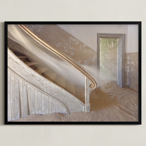 This is a sand art with standard by Gabrial Reising called reclamation i