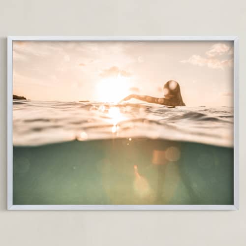 This is a golden hour art with standard by Ashley Kaneko called pause