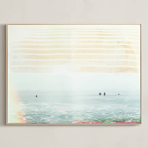 This is a ocean art with standard by Kamala Nahas called county line 3