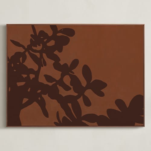 This is a terracotta art with standard by Kate Sowinski called warm stillness
