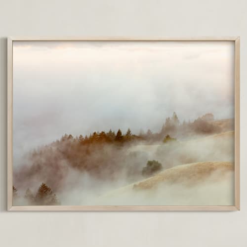 This is a tan art with standard by Tania Medeiros called summer fog