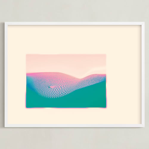 This is a neon art with standard by Kamala Nahas called neon horizon