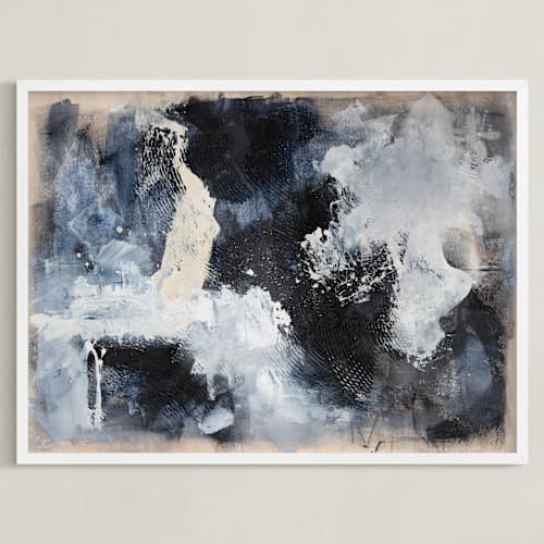 This is a black & beige art with standard by Julia Contacessi called one night