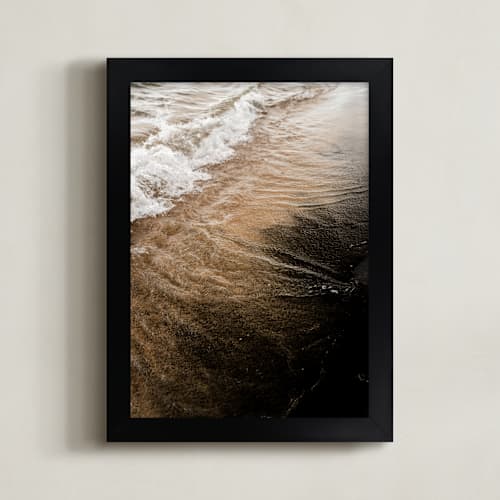 This is a onyx art with standard by Karly Rose Sahr called black sand i