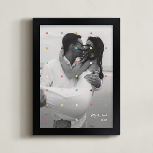 This is a gumdrop photo art with standard by Ellen Schlegelmilch called framed photo: sparkling overlay