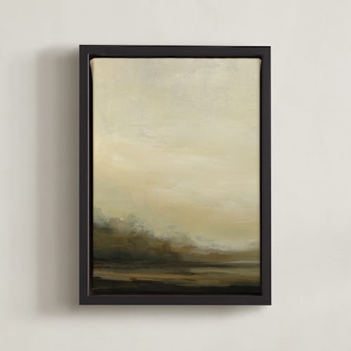 This is a beige art with standard by Haley Knighten called slow evening 1