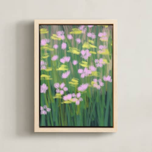 This is a meadow art with standard by Huefete called dancing flowers 1