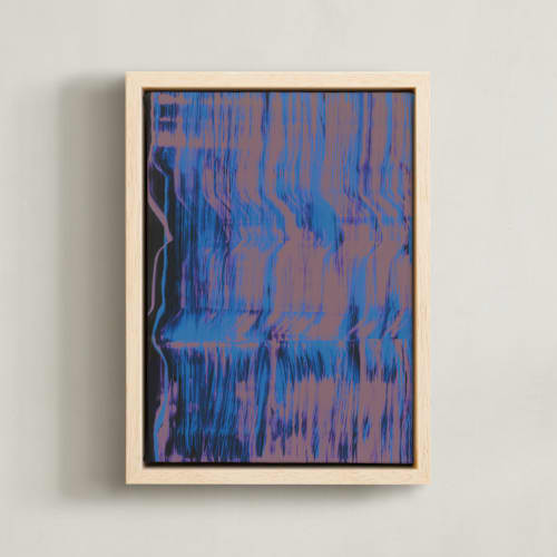 This is a azure art with standard by Carol Barber called blue adagio
