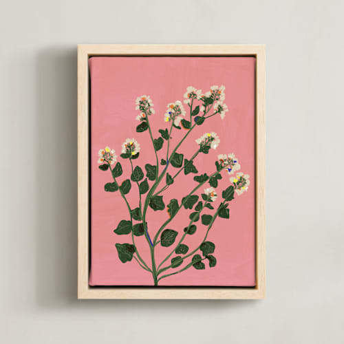 This is a spring pink art with standard by Joanna Rosado called meadow beauty