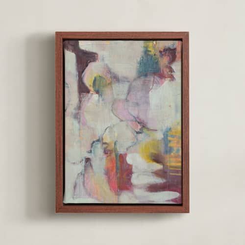 This is a warm whites and shades art with standard by Lenay Hughes called moment 1