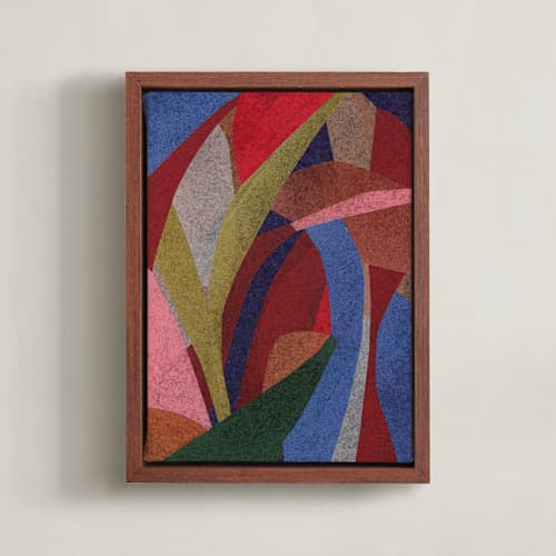 This is a rainbow art with standard by Carrie Moradi called dreaming of anini 1