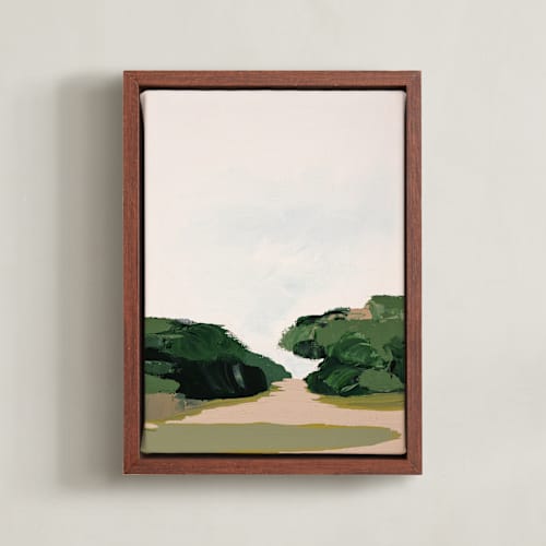 This is a green art with standard by Caryn Owen called california oak woodlands 1