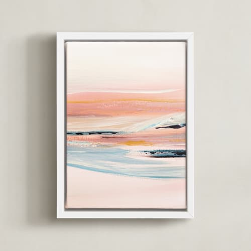 This is a salmon art with standard by Jen Florentine called make waves