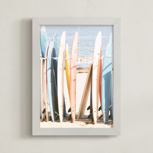 This is a surfjack art with standard by Summer Strauch called if you wanna go + take a ride with me