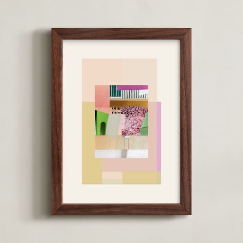 This is a blush art with standard by Lindsay Megahed called nora