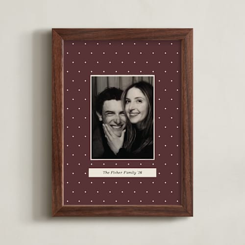 This is a plum photo art with standard by Ani Somi called framed photo: new day
