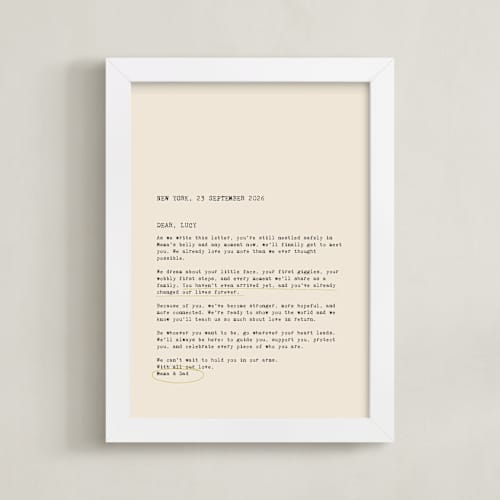 This is a lime photos to art with standard by Helena Vitto called the letter