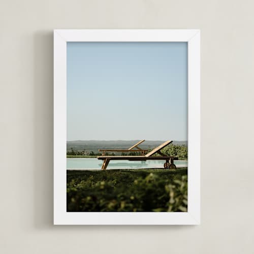 This is a aqua verde art with standard by Kelsey Mucci called poolside 2