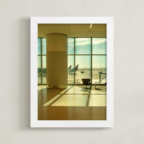 This is a golden hour art with standard by Michael Mishali called take flight