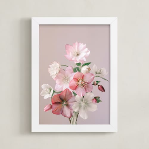 This is a mauve art with standard by Ali Lanenga called odette