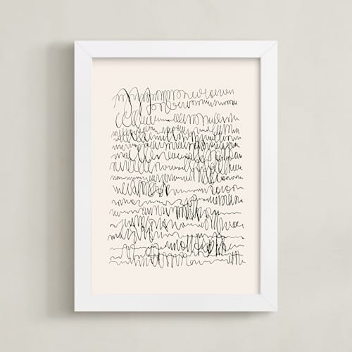 This is a monochrome art with standard by Catilustre called nature, you and me n.4 i