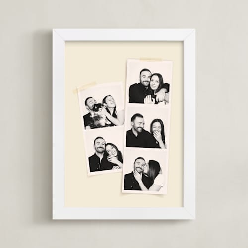 This is a vanilla photo art with standard by Morgan Kendall called framed photo: photo booth