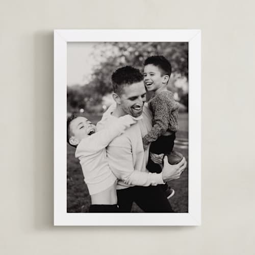 This is a white photo art with standard by Minted called framed photo