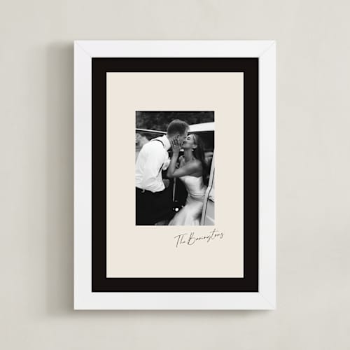 This is a vanilla photo art with standard by Lori Wemple called bold frame: portrait