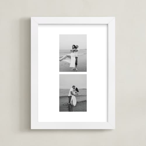 This is a snow photo art with standard by Cass Loh called framed photo: moments