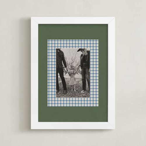This is a forest photo art with standard by Kelly Watkins called gingham: portrait