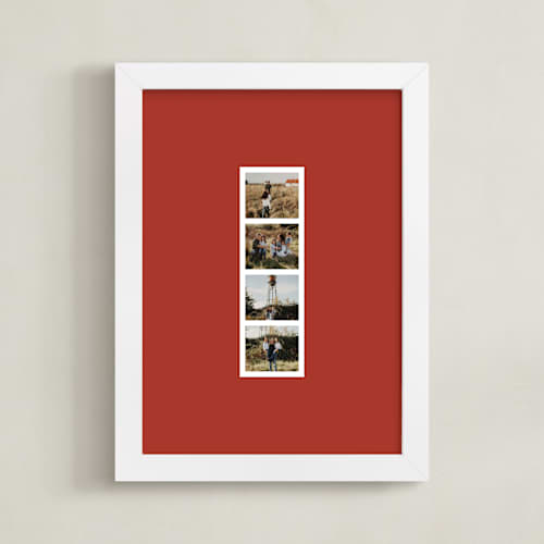 This is a rust photo art with standard by Inkblot Design called framed photo: filmstrip hue