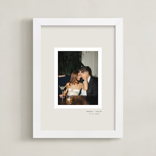 This is a ivory photo art with standard by Cass Loh called framed photo: timeless touch