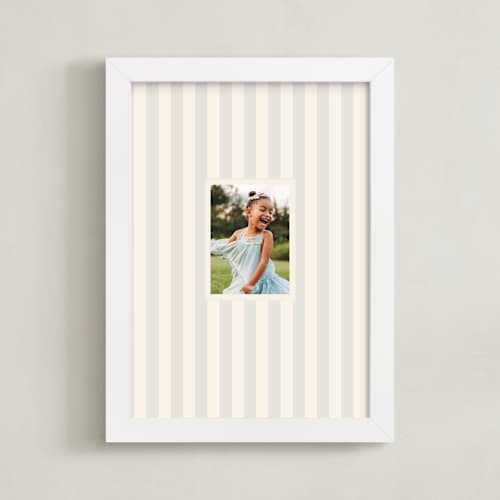 This is a sea photo art with standard by Olivia Kanaley Inman called framed photo: coastal stripe