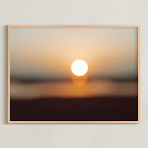 This is a sunrise art with standard by Owl and Toad called rise