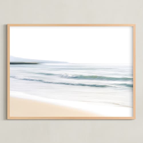 This is a wave art with standard by Mike Sunu called slow tide