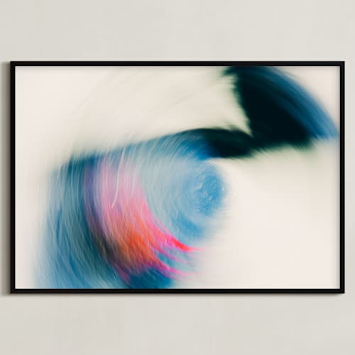 This is a inertia art with standard by Kamala Nahas called centrifugal