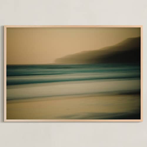 This is a hazy sand art with standard by Rachel Marie Keba called twilight afterglow iii