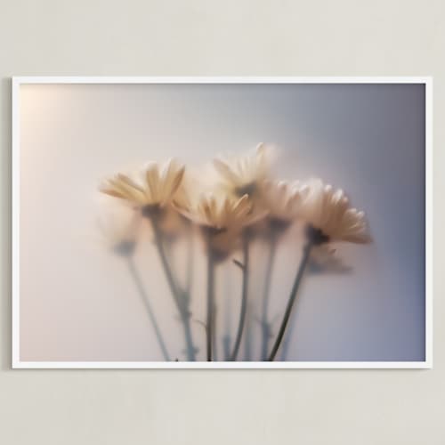 This is a lavender violet art with standard by Aralyn Griesbach called hazy daisy