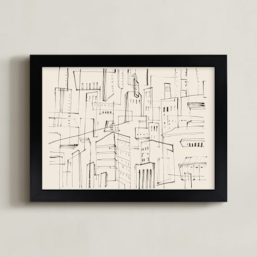 This is a sandpaper art with standard by Catilustre called city ragtimes