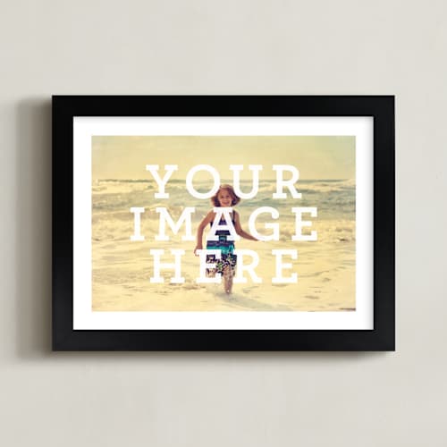 This is a white photo art with standard by Minted called the big picture