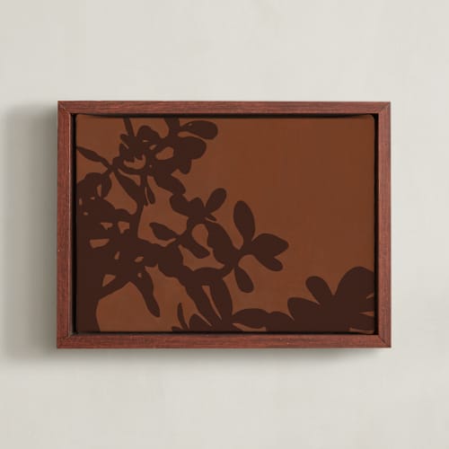 This is a terracotta art with standard by Kate Sowinski called warm stillness
