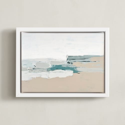 This is a cream art with standard by Caryn Owen called whitecaps